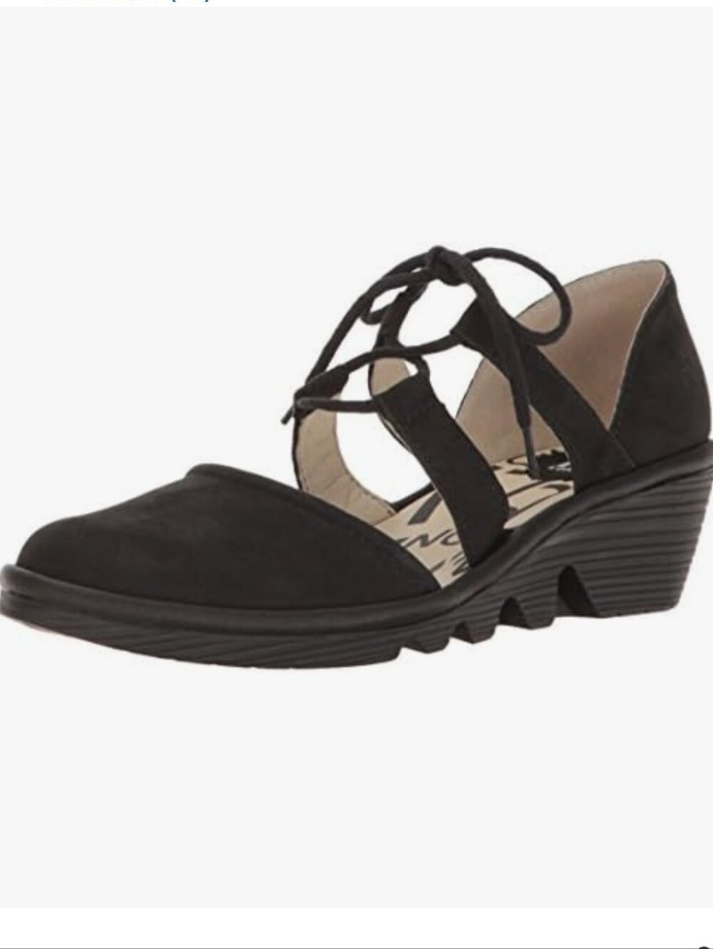 Fly London Poma Wedges US6 EUR 36 Black